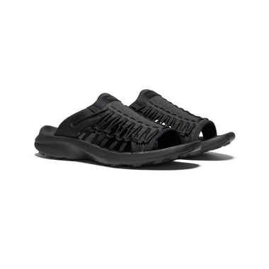 KEEN(キーン)メンズ UNEEK SNK SLIDE (ツサンダル ユニーク スニーク スライド) BLACK/BLACK 1024894