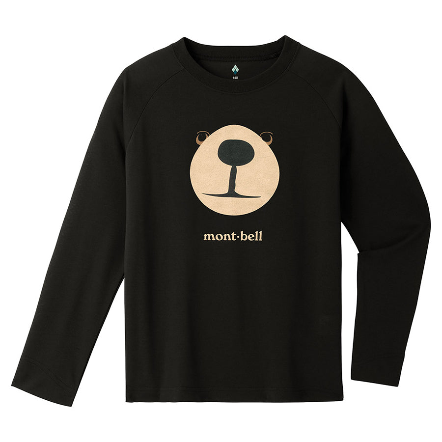 mont-bell(モンベル)WIC.ロングスリーブT Kid's モンタベア フェイス 130-160 Unisex #1114657