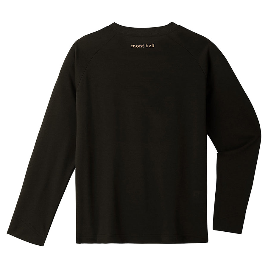 mont-bell(モンベル)WIC.ロングスリーブT Kid's モンタベア フェイス 130-160 Unisex #1114657