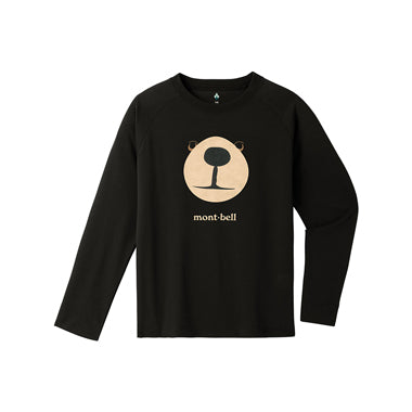 mont-bell(モンベル)WIC.ロングスリーブT Kid's モンタベア フェイス 130-160 Unisex #1114657