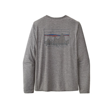 patagonia(パタゴニア)メンズ・ロングスリーブ・キャプリーン・クール・デイリー・グラフィック・シャツ 45190