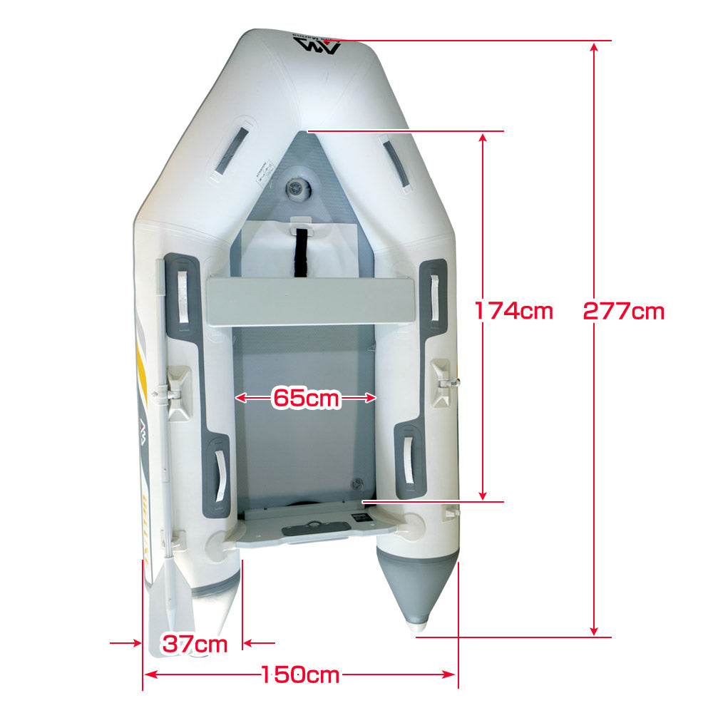 AQUA MARINA(アクアマリーナ)ゴムボート デラックス277 ウッドフロア BT-88850WD