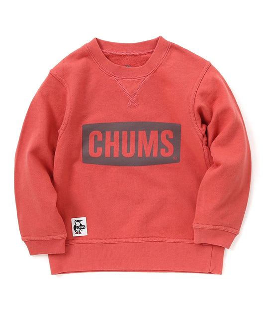CHUMS(チャムス)Kid's CHUMS Logo Crew Top LP(キッズチャムスロゴクルートップループパイル)CH20-1077