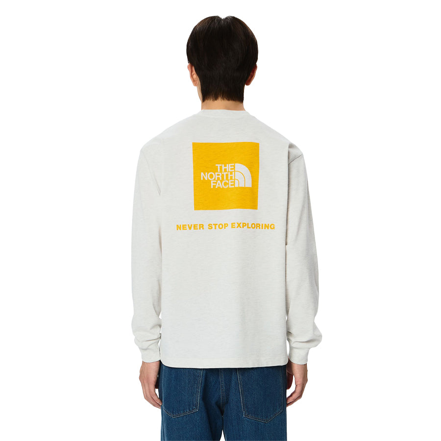 THE NORTH FACE(ザ ノースフェイス)ロングスリーブバックスクエアロゴティー(メンズ)NT32442