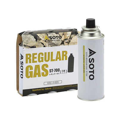 SOTO(新富士バーナー)SOTOレギュラーガス 3本パック SST-7001