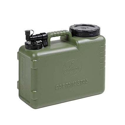 CAPTAIN STAG(キャプテンスタッグ)抗菌 ボルディーウォータータンク10L(オリーブ)UE-2032