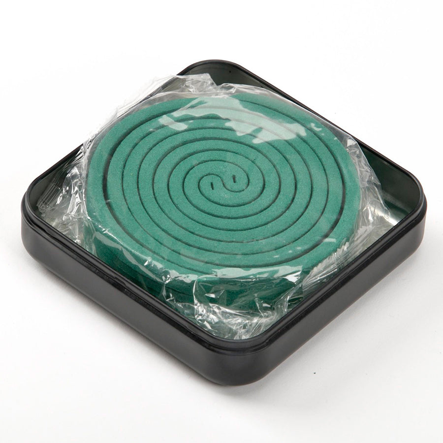 CAPTAIN STAG(キャプテンスタッグ)蚊取り線香スタンドケース(ターコイズ/レーシングストライプ)UM-1658