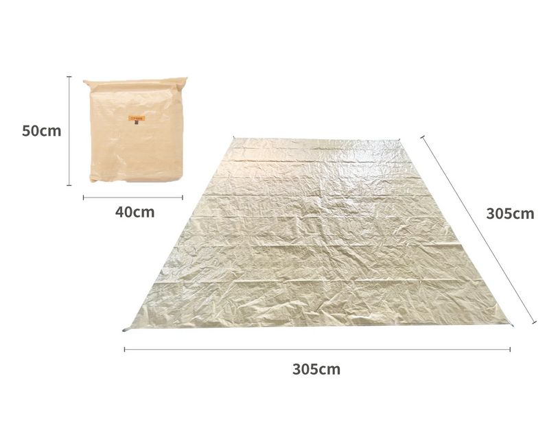 S'more(スモア)Dolce Lodge Ground sheet (ドルチェロッジ専用グランドシート