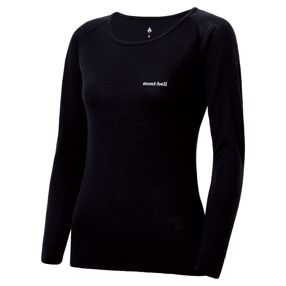 mont-bell(モンベル)スーパーメリノウール L.W. ラウンドネックシャツ Women's #1107662