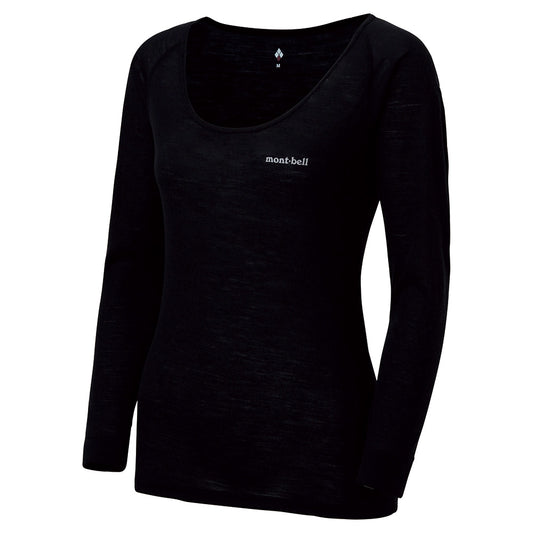 mont-bell(モンベル)スーパーメリノウール L.W. Uネックシャツ Women's #1107663