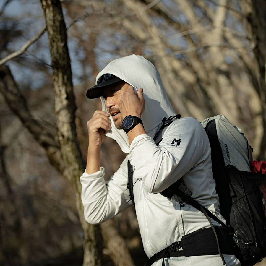 MILLET(ミレー)【メンズ】ミドラーメッシュフーディ MIV01933