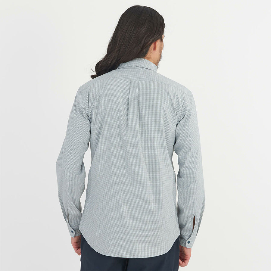 MILLET(ミレー)【メンズ】インセクト バリヤー チェックシャツ ロングスリーブ MIV03194