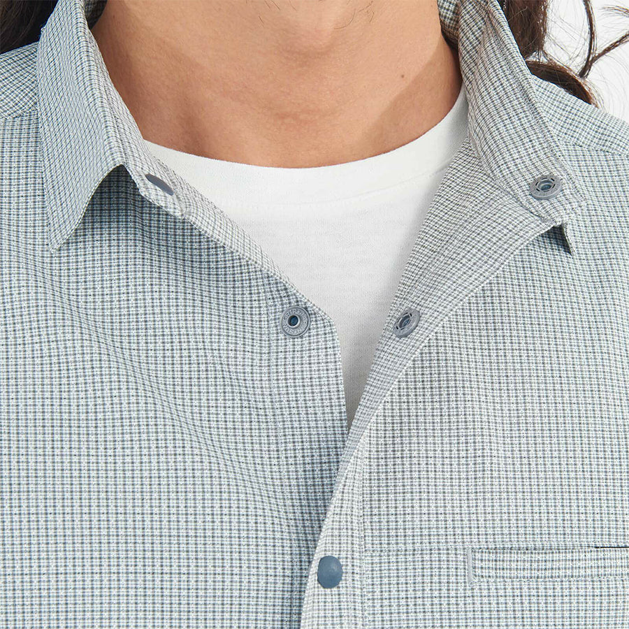 MILLET(ミレー)【メンズ】インセクト バリヤー チェックシャツ ロングスリーブ MIV03194