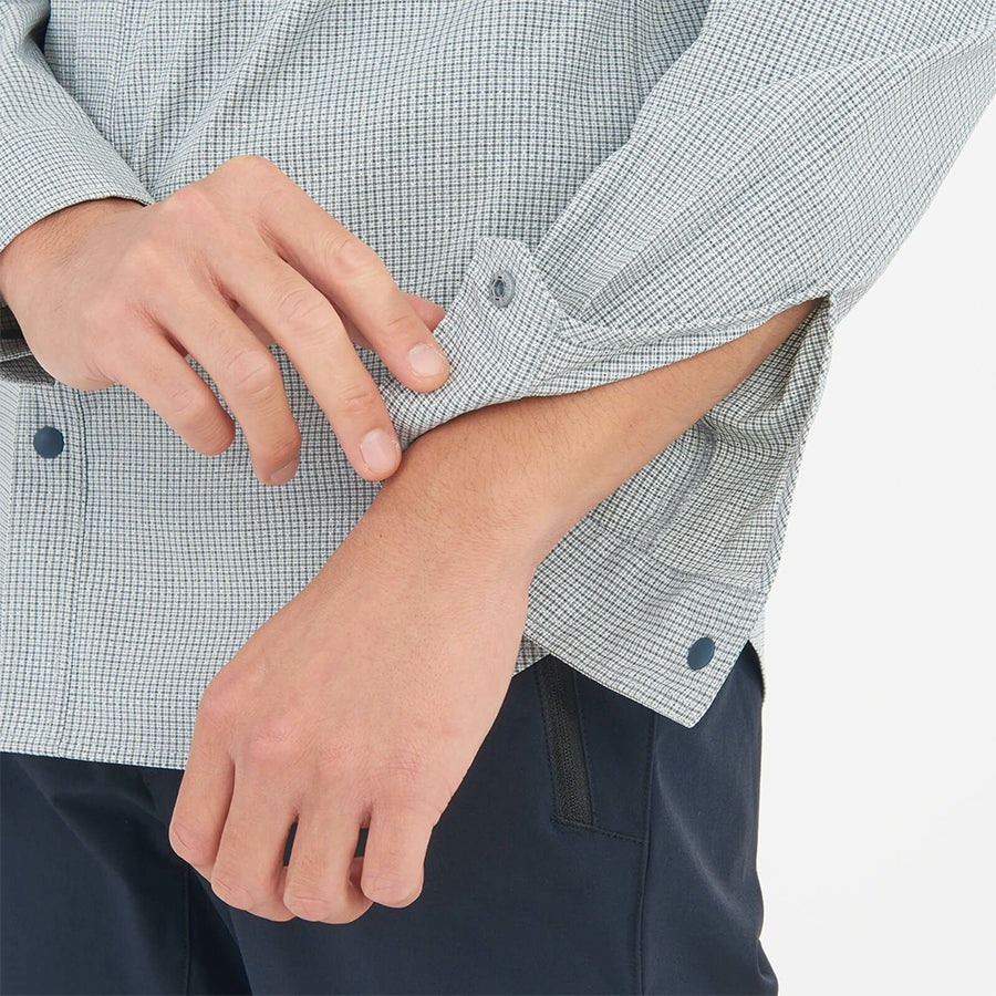 MILLET(ミレー)【メンズ】インセクト バリヤー チェックシャツ ロングスリーブ MIV03194