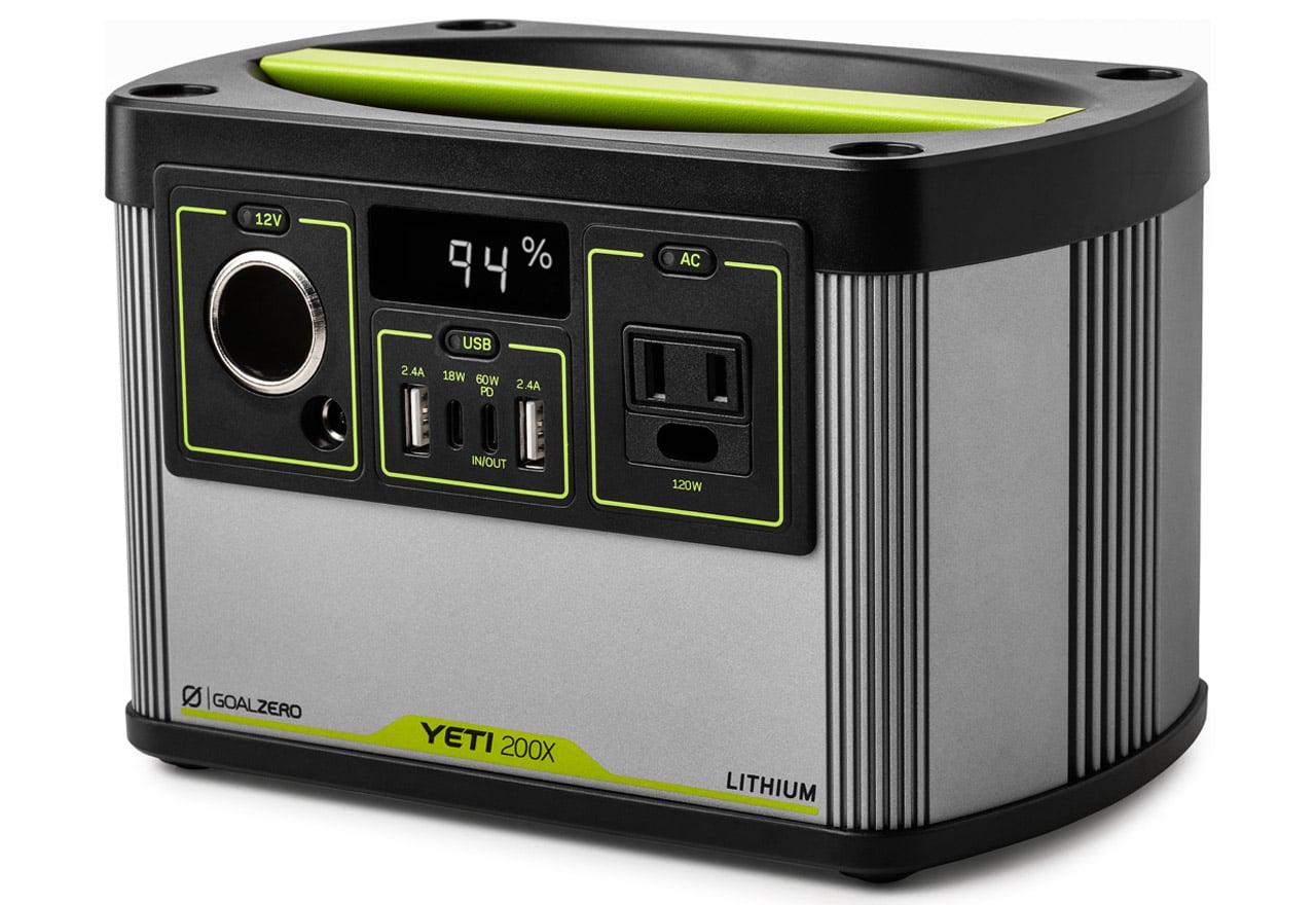 Goalzero(ゴールゼロ)ポータブル電源 Yeti 200X (120V) Power Station 22070