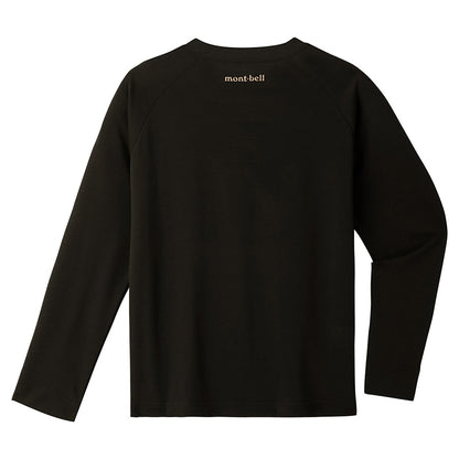 mont-bell(モンベル）WIC.ロングスリーブT Kid's モンタベア フェイス 130-160 Unisex　#1114657