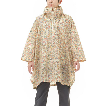 mont-bell(モンベル）プリント トレッキング レインポンチョ Unisex　#1128668