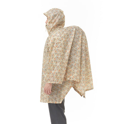 mont-bell(モンベル）プリント トレッキング レインポンチョ Unisex　#1128668