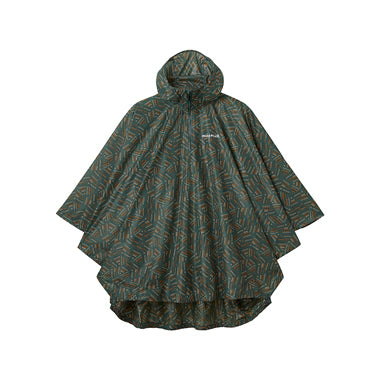 mont-bell(モンベル）プリント トレッキング レインポンチョ Unisex　#1128668
