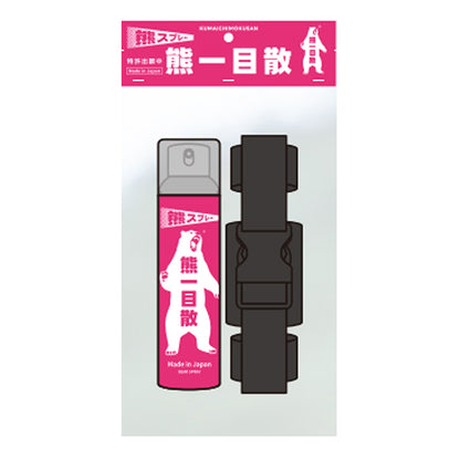 Foxfier（フォックスファイヤー）熊スプレー 熊一目散　ホルダー付き
