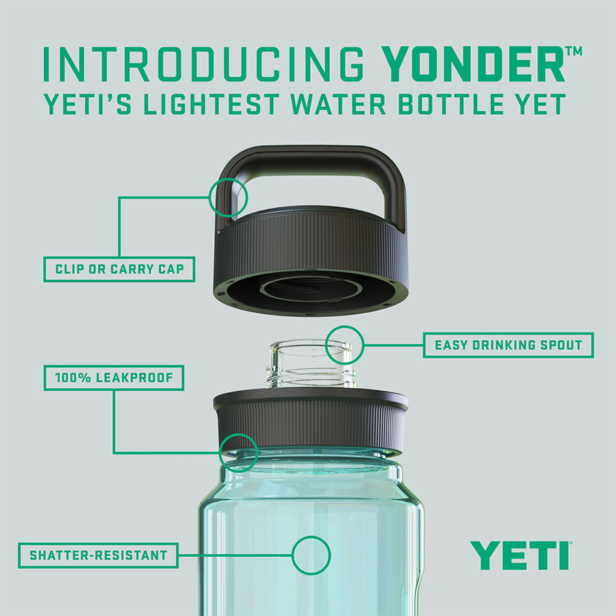 YETI（イエティ）ヨンダー 1L ウォーターボトル ウィズ チャグキャップ