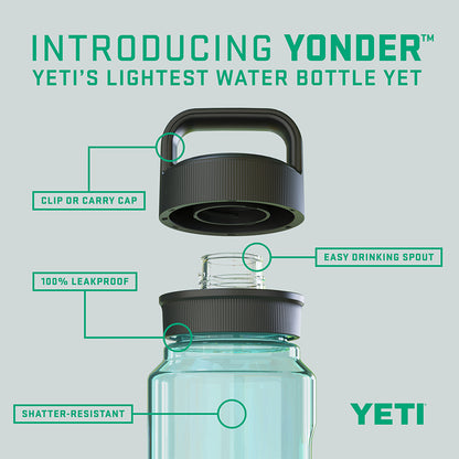 YETI（イエティ）ヨンダー 1L ウォーターボトル ウィズ チャグキャップ