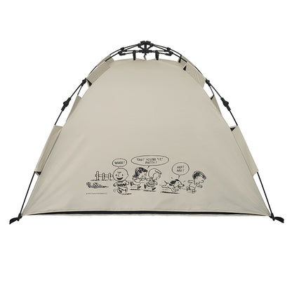 LOGOS（ロゴス）SNOOPY（PEANUTS 75years）ソーラーQ-TOPフルシェード　No.86001132