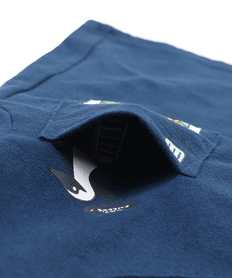 CHUMS（チャムス）Kid's Instant Camera Pocket Brushed L/S T-Shirt（キッズインスタントカメラポケットブラッシュドロングスリーブTシャツ）CH21-1342