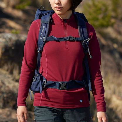 finetrack（ファイントラック）メリノスピンサーモジップネック Women's FUW0622