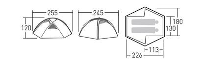 Ogawa（オガワ）ホズST　2605000000　1〜2人用　テント