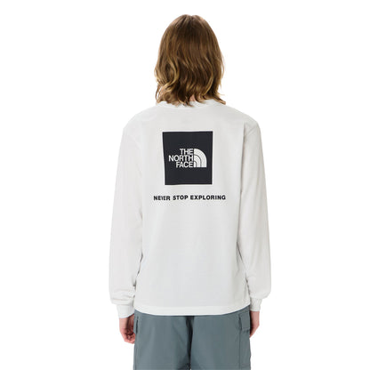 THE NORTH FACE（ザ ノースフェイス）ロングスリーブバックスクエアロゴティー（レディース）NTW32442