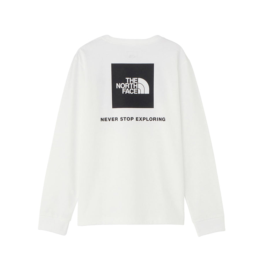 THE NORTH FACE（ザ ノースフェイス）ロングスリーブバックスクエアロゴティー（レディース）NTW32442