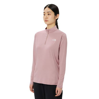 THE NORTH FACE（ザ ノースフェイス）ロングスリーブフラッシュドライスリーディージップアップ（レディース）NLW62505