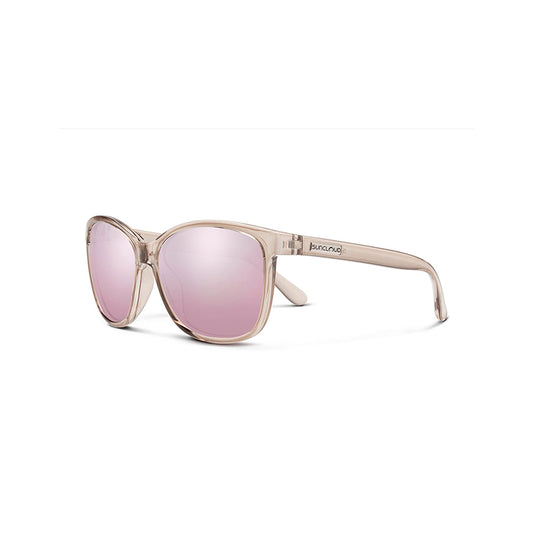 SUNCLOUD（サンクラウド）SASHAY TRANSPARENT TAUPE / PINK GOLD MIRROR