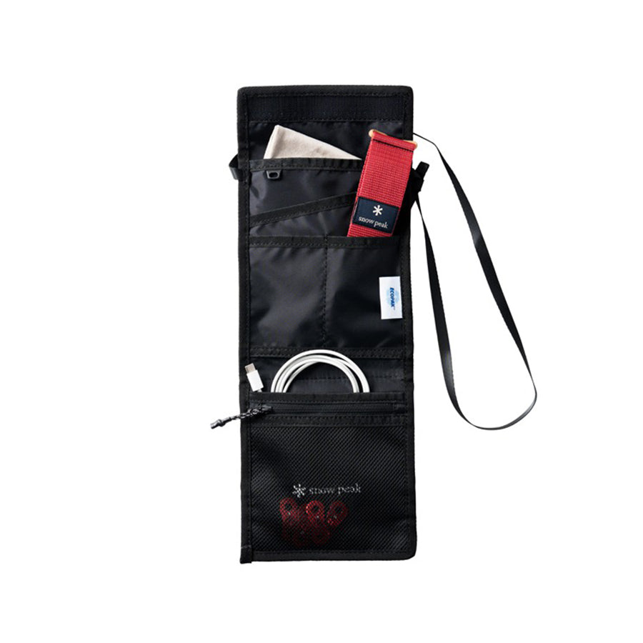 snow peak（スノーピーク）ECOPAK Travel Pouch One BLACK SP-AC-25SU00200019