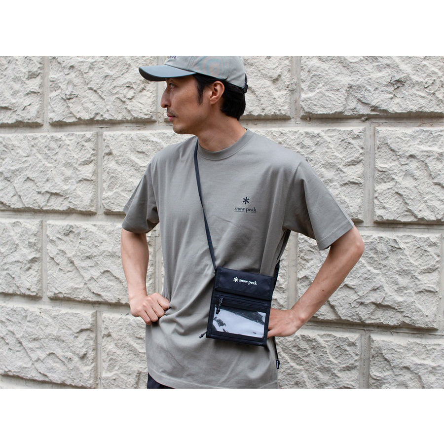 snow peak（スノーピーク）ECOPAK Travel Pouch One BLACK SP-AC-25SU00200019