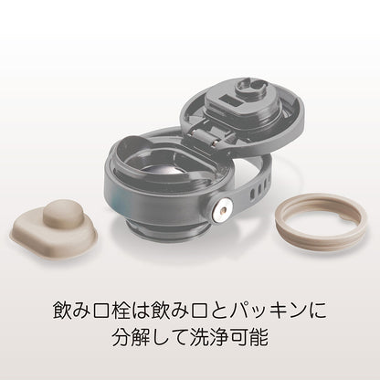 CAPTAIN STAG（キャプテンスタッグ）HDワンタッチボトル600