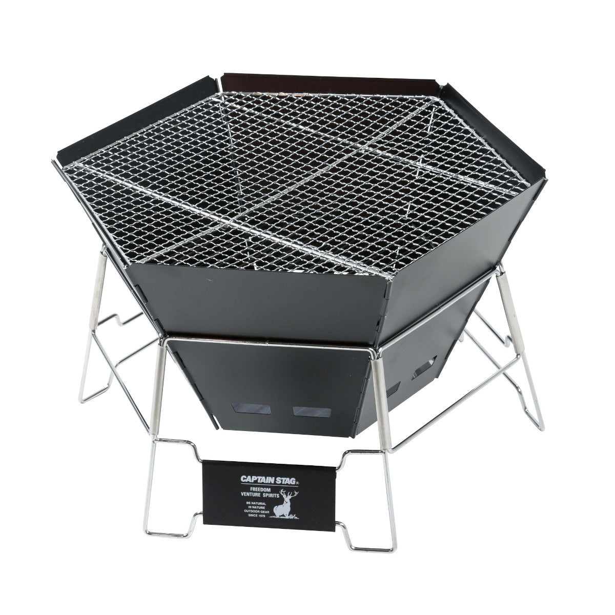 CAPTAIN STAG（キャプテン　スタッグ）2026 オリジナル福袋【ヘキサステンレスファイアグリルセット】