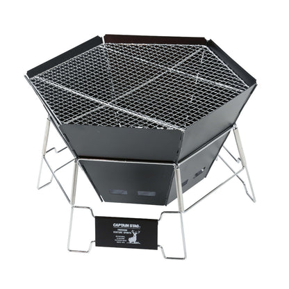 CAPTAIN STAG（キャプテン　スタッグ）2026 オリジナル福袋【ヘキサステンレスファイアグリルセット】